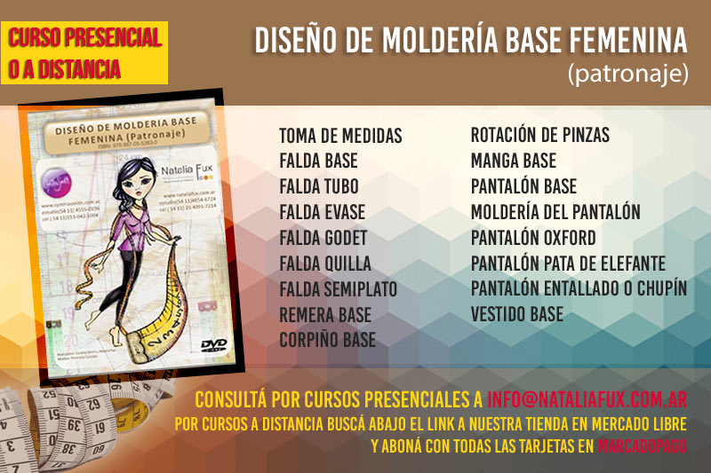 Diseño de Moldería para telas planas