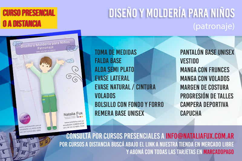 Diseño de moldería de niños